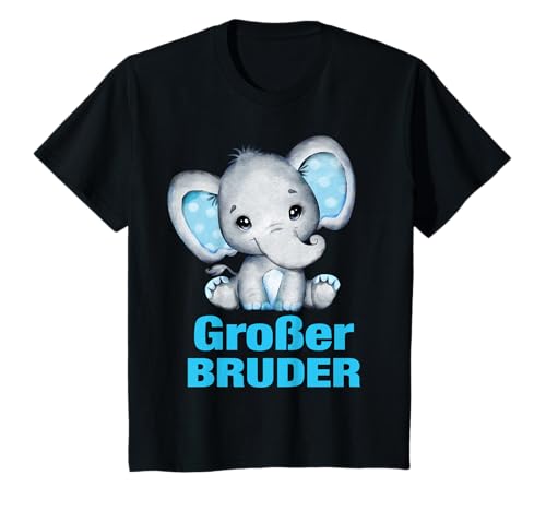 Großer Kleiner Bruder Elefant Elefanten Süßes Tier Jungen T-Shirt Großer Kleiner Bruder Elefant Elefanten Süßes Tier Jungen T-Shirt von Große Kleine Schwester Kleiner Großer Bruder