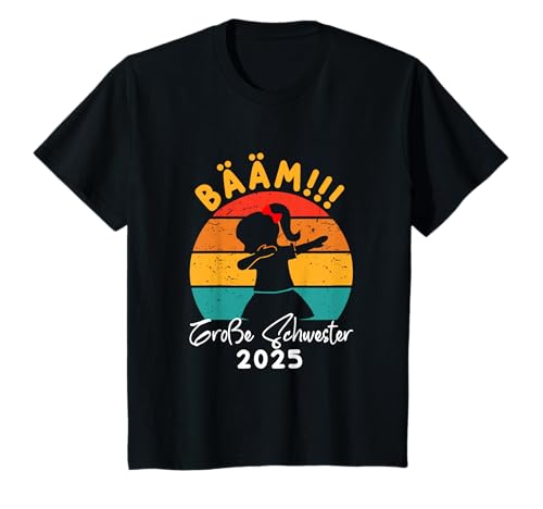 Große Schwester 2025 Dabbing Mädchen T-Shirt Große Schwester 2025 Dabbing Mädchen T-Shirt von Große Schwester 2025 Schwangerschaft Baby