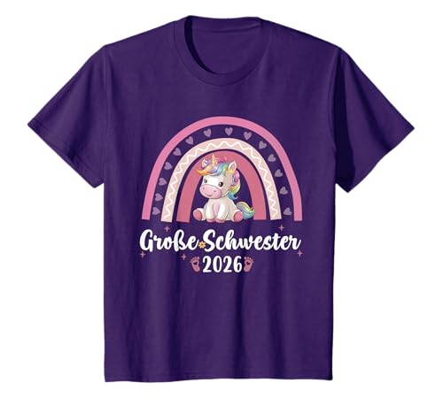 Kinder Ich Werde Große Schwester 2026 Große Schwester 2026 T-Shirt von Grosse Schwester 2026 TShirt