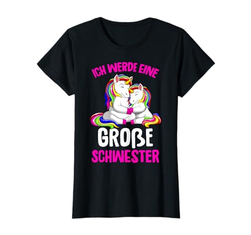 Große Schwester Einhorn 2025 Mädchen T-Shirt Große Schwester Einhorn 2025 Mädchen T-Shirt von Große Schwester Einhorn Design Geschenke