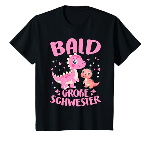 Lustiges Dinosaurier Bald Große Schwester Mädchen T-Shirt Lustiges Dinosaurier Bald Große Schwester Mädchen T-Shirt von Große Schwester Geschenke