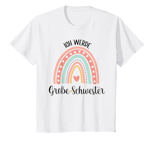 Kinder Ich Werde Große Schwester Cute T-Shirt von Große Schwester 2026