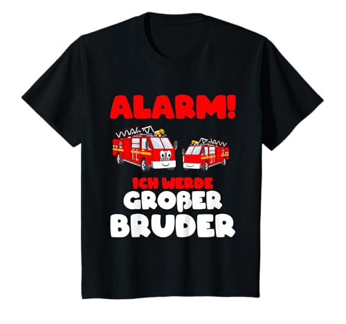 Ich werde großer Bruder 2023 Feuerwehrauto Baby Geburt T-Shirt Ich werde großer Bruder 2023 Feuerwehrauto Baby Geburt T-Shirt von Großer Bruder 2023 Feuerwehr Geschenkidee