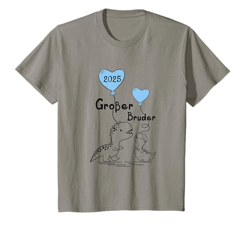 Kinder big brother 2025 dinosaurier T-Shirt Kinder big brother 2025 dinosaurier T-Shirt von Großer Bruder 2025 Geschenke