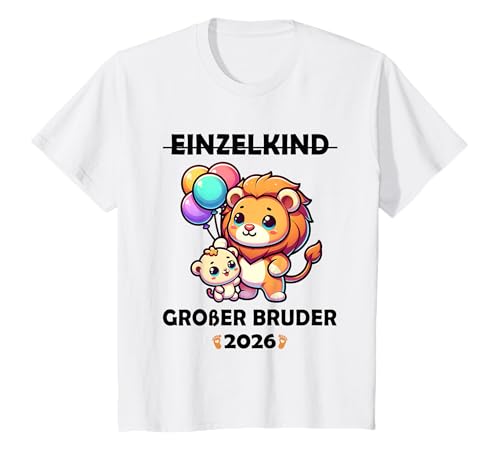 Kinder Großer Bruder 2026 Ich Werde Großer Bruder T-Shirt Kinder Großer Bruder 2026 Ich Werde Großer Bruder T-Shirt von Großer Bruder 2026 Geschenke
