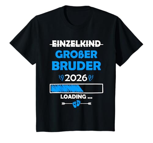 Kinder Ich Werde Großer Bruder 2026 Big Brother 2026 T-Shirt Kinder Ich Werde Großer Bruder 2026 Big Brother 2026 T-Shirt von Großer Bruder 2026 Geschenke