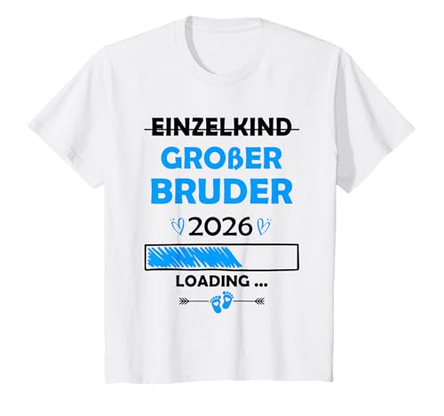 Kinder Ich Werde Großer Bruder 2026 T-Shirt Kinder Ich Werde Großer Bruder 2026 T-Shirt von Großer Bruder 2026 Geschenke