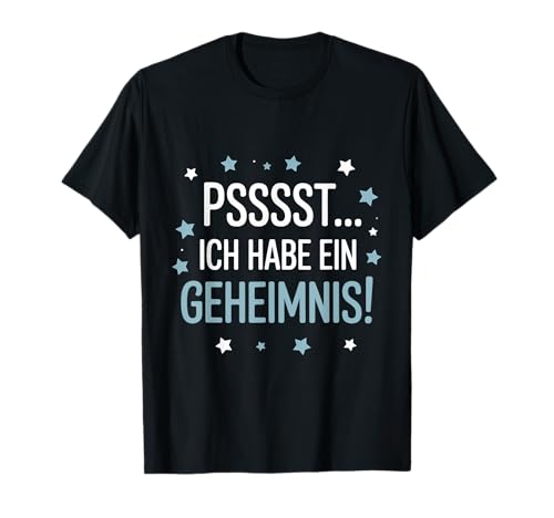 Psssst... Ich Habe EIN Geheimnis Baby Geschlecht Party T-Shirt Psssst... Ich Habe EIN Geheimnis Baby Geschlecht Party T-Shirt von Großer Bruder Baby Große Schwester