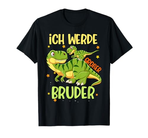 ich werde Großer Bruder Kinder Dino Dinosaurier Jungs 2022 T-Shirt ich werde Großer Bruder Kinder Dino Dinosaurier Jungs 2022 T-Shirt von Großer Bruder Dino Kinder By Merchatra