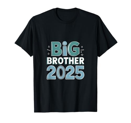 Big Brother 2025 - Kinder Big Brother 2025 T-Shirt Big Brother 2025 - Kinder Big Brother 2025 T-Shirt von Großer Bruder Est. 2025 Erstgeborener Ankündigung