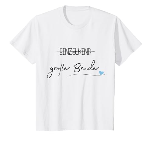 Kinder Großer Bruder - Babyankündigung Schwangerschaftsverkündung T-Shirt Kinder Großer Bruder - Babyankündigung Schwangerschaftsverkündung T-Shirt von Großer Bruder Verkündung Junge