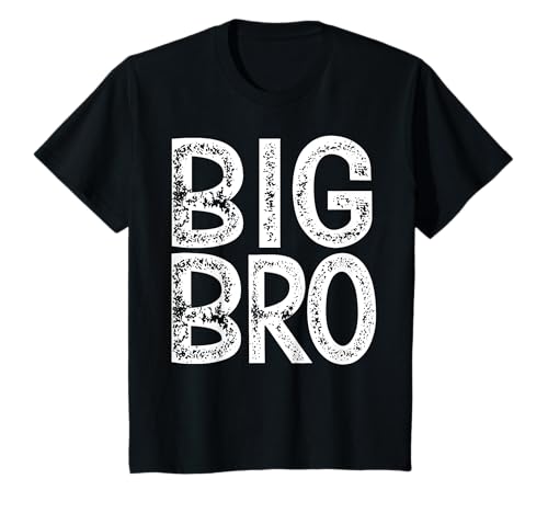 Kinder Big Bro Brother Großer Bruder Geschenk Brüder Partnerlook T-Shirt Kinder Big Bro Brother Großer Bruder Geschenk Brüder Partnerlook T-Shirt von Großer Mittlerer Kleiner Bruder Big Mid Lil Bro