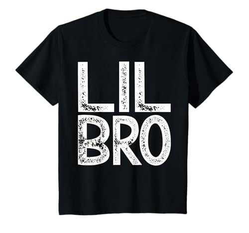 Kinder Lil Bro Brother Kleiner Bruder Geschenk Geburtstag T-Shirt Kinder Lil Bro Brother Kleiner Bruder Geschenk Geburtstag T-Shirt von Großer Mittlerer Kleiner Bruder Big Mid Lil Bro