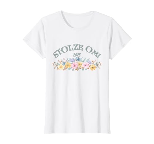 Damen STOLZE OMI 2025 Stolze Oma 2025 Oma 2025 T-Shirt Damen STOLZE OMI 2025 Stolze Oma 2025 Oma 2025 T-Shirt von Großmutter 2025 Oma 2025 zur Geburt
