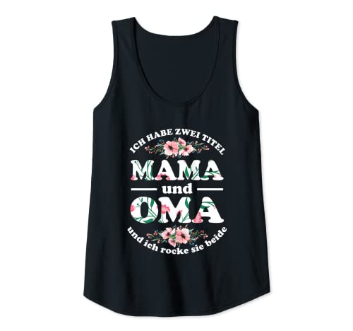 Damen Beste Großmutter Glückliche Oma Rentnerin Mama Tank Top Damen Beste Großmutter Glückliche Oma Rentnerin Mama Tank Top von Großmutter Rente Ruhestand Oma Omi Mutter