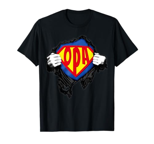 Opa Superheld Herren Großvater Super Opa T-Shirt Opa Superheld Herren Großvater Super Opa T-Shirt von Großvater Superheld Geschenke