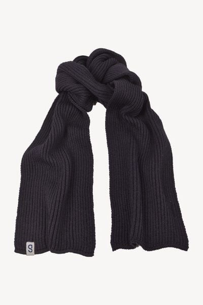 Grote Strick Gerippter Feinstrickschal GOSEBURG 100% GOTS-zertifizierte Merinowolle von Grote Strick