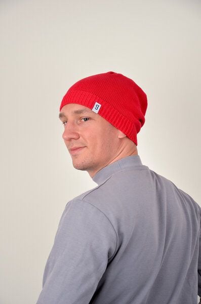 Grote Strick Leichte Mütze TREIDEL zertifizierte Baumwolle von Grote Strick