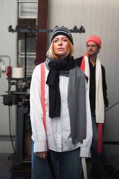 Grote Strick Leichter Schal LIEBESGRUND Bio-Baumwolle (kbA) GOTS von Grote Strick