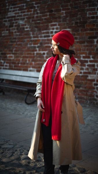 Grote Strick Leichter Schal LIEBESGRUND Bio-Baumwolle (kbA) GOTS von Grote Strick