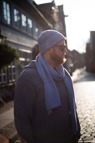 Grote Strick Leichter Schal LIEBESGRUND Bio-Baumwolle (kbA) GOTS von Grote Strick