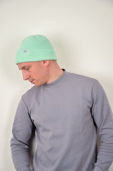 Grote Strick Vegane Mütze HEIDE 100% Baumwolle (kbA) von Grote Strick