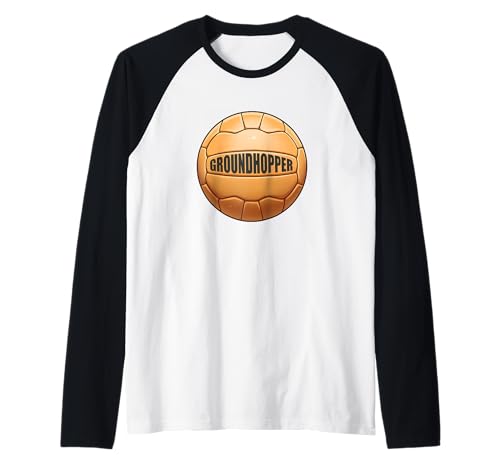 Groundhopper Fußball Groundhopping Retro Männer Frauen Kinder Raglan Groundhopper Fußball Groundhopping Retro Männer Frauen Kinder Raglan von Groundhopper Football Apparel