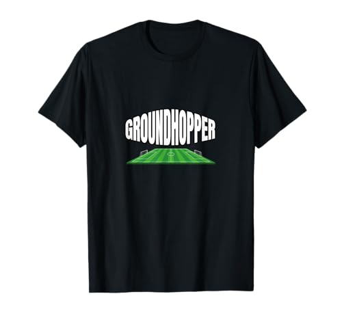 Groundhopper Herren Damen Kinder Jungen Fußball Groundhopping T-Shirt Groundhopper Herren Damen Kinder Jungen Fußball Groundhopping T-Shirt von Groundhopper Men Women Kids Tee