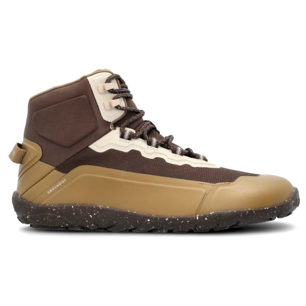 Groundies - All Terrain High 2.0 - Barfußschuhe Gr 47 walut /braun von Groundies