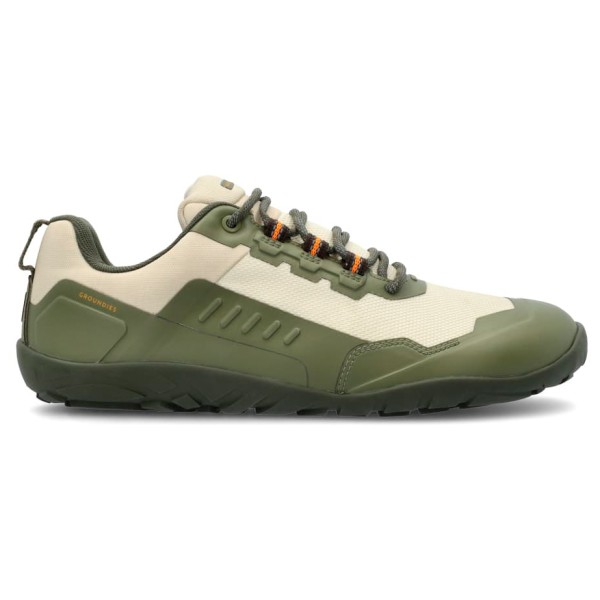 Groundies - All Terrain Low - Barfußschuhe Gr 43 khaki /orange von Groundies