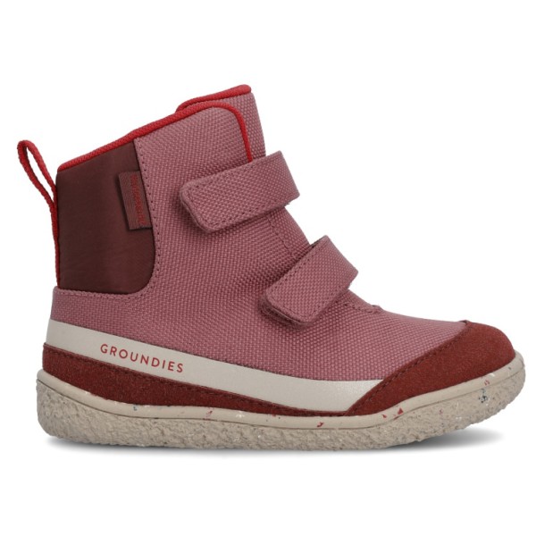 Groundies - Kid's Ottawa - Barfußschuhe Gr 24 berry /rot von Groundies