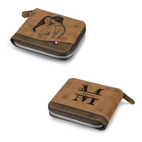 Grovjewfit Personalisiertes Herren Geldbörse Portmonee Mit Foto Text Geschenk Zum Jahrestag Geburtstag Weihnachten Name Datum anpassbar Geldbörse Männer Individueller Geldbeutel Für Herren (Braun) Grovjewfit Personalisiertes Herren Geldbörse Portmonee Mit Foto Text Geschenk Zum Jahrestag Geburtstag Weihnachten Name Datum anpassbar Geldbörse Männer Individueller Geldbeutel Für Herren (Braun) von Grovjewfit