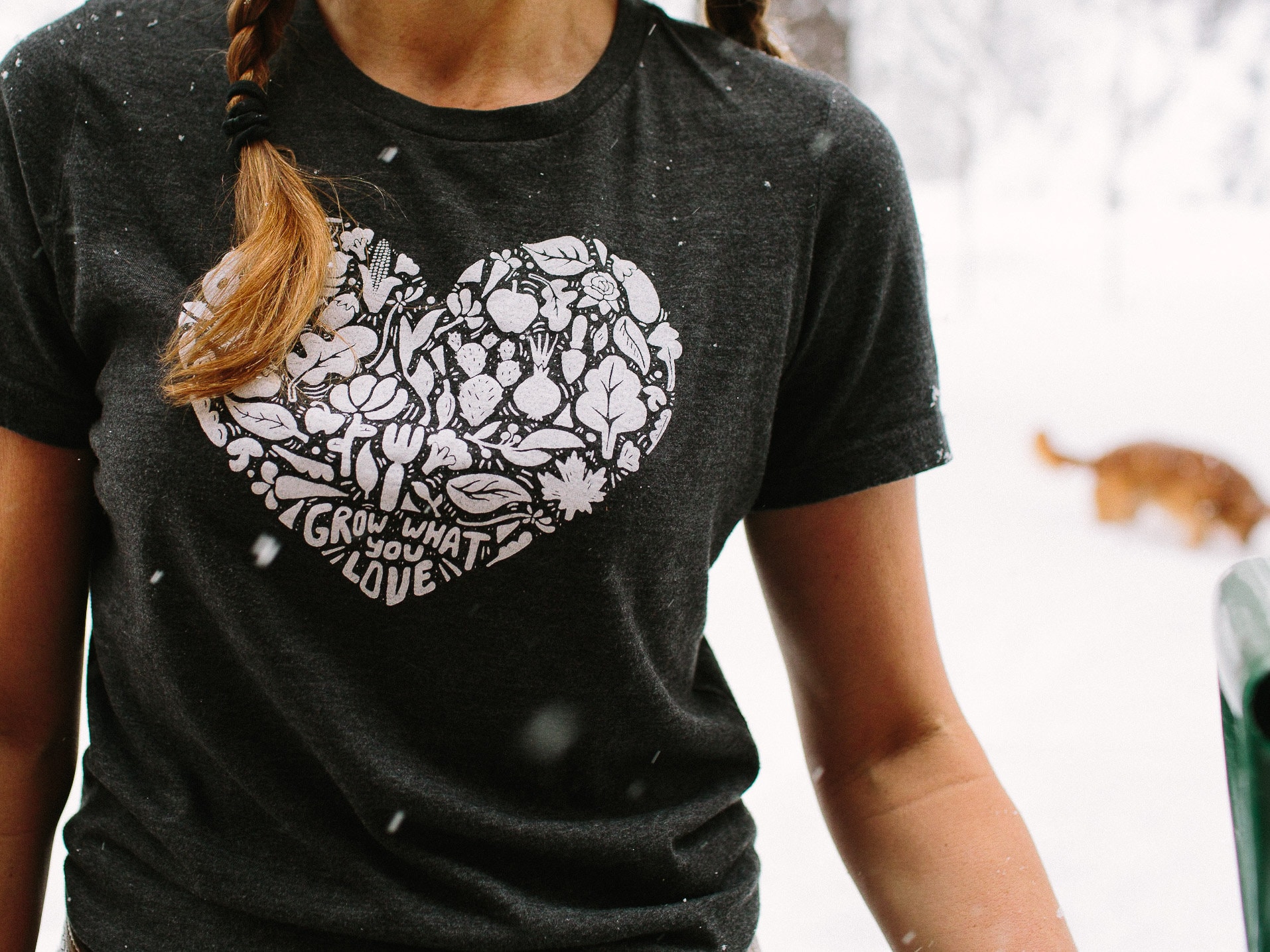 Grow What You Love Grafikherz T-Shirt von GrowWhatYouLove