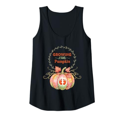 Damen Growing A Little Pumpkin Tank Top Damen Growing A Little Pumpkin Tank Top von Growing A Little Pumpkin Funny Ideas