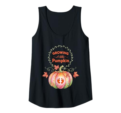 Damen Growing A Little Pumpkin Tank Top Damen Growing A Little Pumpkin Tank Top von Growing A Little Pumpkin Funny Ideas