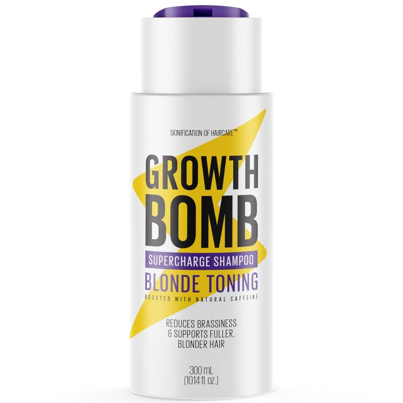 Growth Bomb Blonde Toning Shampoo 300ml von Growth Bomb