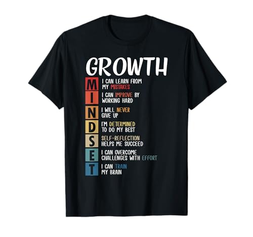 Growth Mindset Motivierendes Zitat Klassenzimmer Lehrer Frauen T-Shirt Growth Mindset Motivierendes Zitat Klassenzimmer Lehrer Frauen T-Shirt von Growth Mindset Definition Quotes Teachers Kids