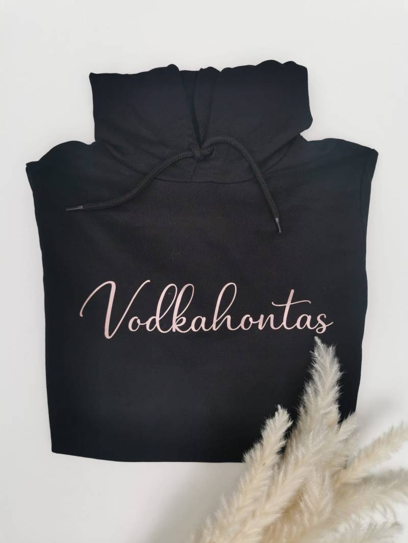 Hoodies Party Ausflug Reise Mädels Damen Sprüche Vodkahontas Trinkerbell Kornröschen Flaschenputtel Schwipserella von Grubenbrueder