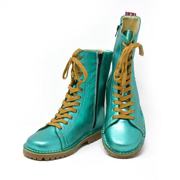 Grünbein Shoes Schnürboots Finn lose Einlage türkis von Grünbein Shoes