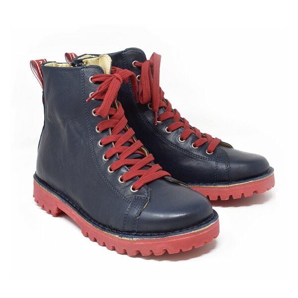 Grünbein Shoes Schnürboots Noa II lose Einlage blau von Grünbein Shoes