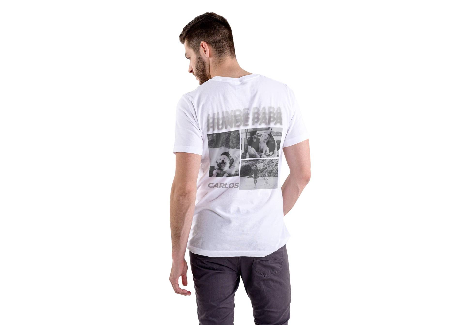 Hunde Papa T-Shirt Hunde Papa T-Shirt von GruenbergStudio