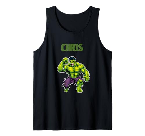 Herren Grüner Chris und Familie Tank Top Herren Grüner Chris und Familie Tank Top von Grüner Chris und Familie Motiv