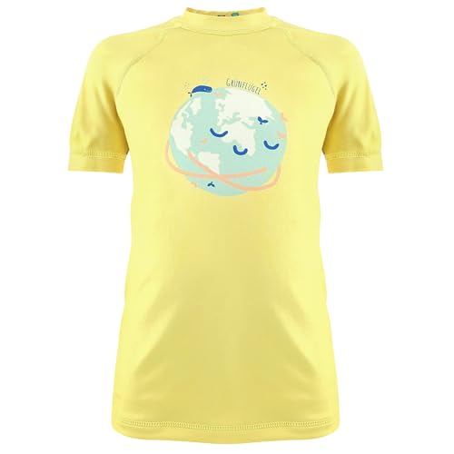 Grünflügel UV Shirt Kinder 98 - Größe 98 l Kurzarm Schwimmshirt Kinder für Mädchen und Jungen und Baby I T Shirts Badeshirt Kleidung UV-Shirt Kinder Schutzkleidung Badeanzug UV-Schutz von Grünflügel