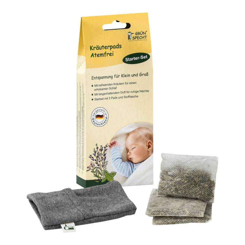 Grünspecht 4-tlg. Starterset Kräuterpads Atemfrei von Grünspecht