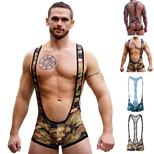 Gruff Pup Combat Singlet, Armee Camo - Voller Arsch, Mittel von Gruff Pup