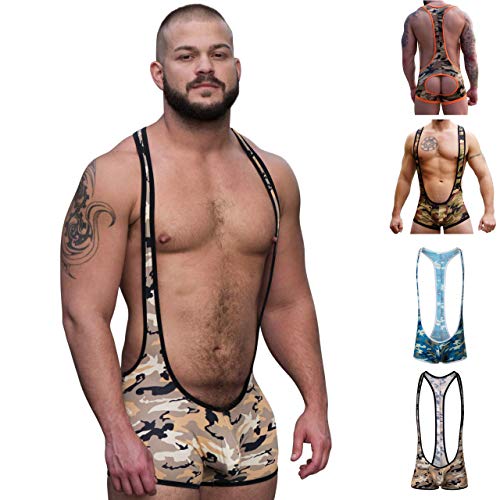 Gruff Pup Kampf-Unterhemd, Desert Camo - Full Ass, Large von Gruff Pup