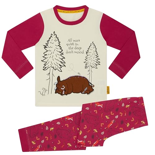 Gruffalo Langes Pyjama-Set für Mädchen/Unisex, 100% Baumwolle - 5-6 Jahre: 116cm von Gruffalo
