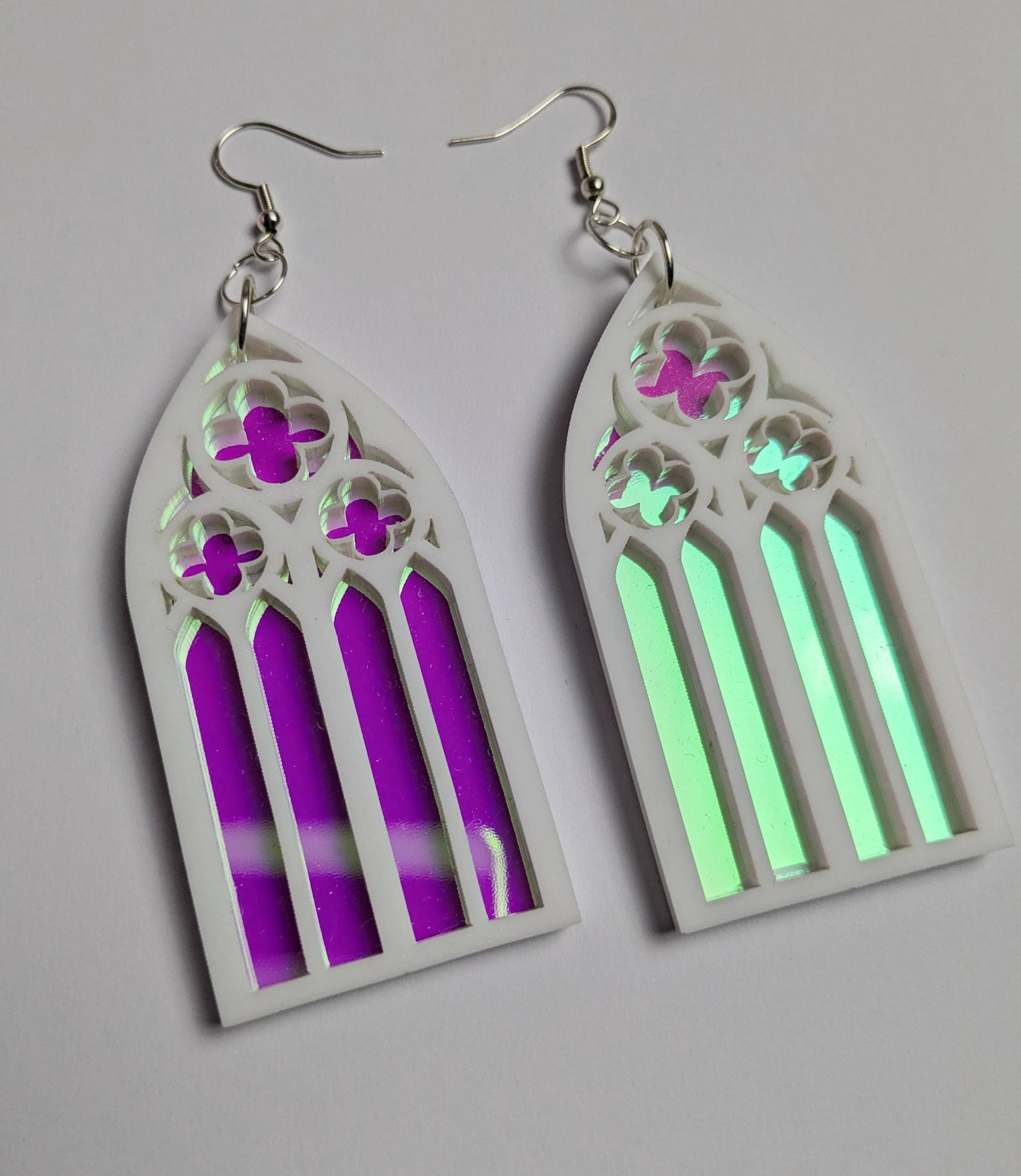 Gothic Window Earrings Gothic Window Earrings von GruftiTrinkets