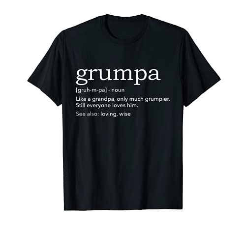 Herren Grumpa Grumpy Opa T-Shirt von Grumpa store