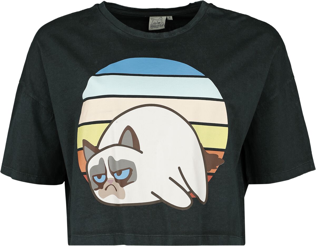 Grumpy Cat Top - Grumpy Sunset - S bis 3XL - für Damen - Größe 3XL - multicolor  - EMP exklusives Merchandise! von Grumpy Cat